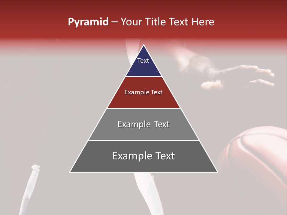 Player Basket Exercise PowerPoint Template