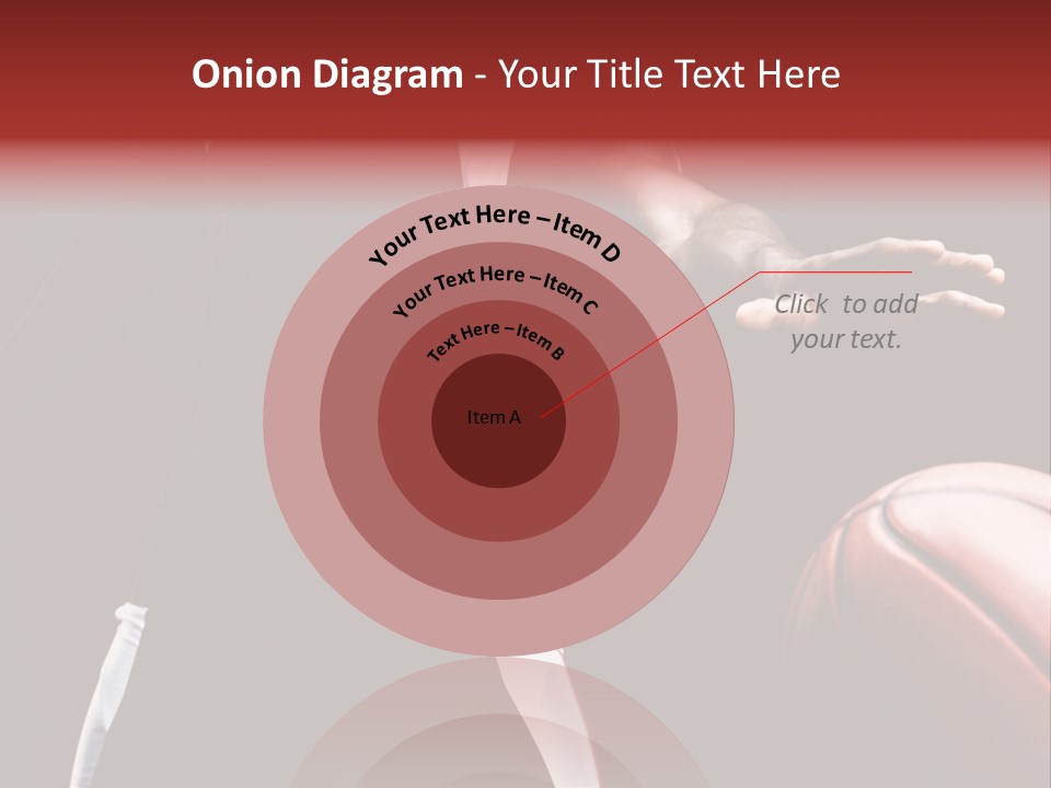 Player Basket Exercise PowerPoint Template