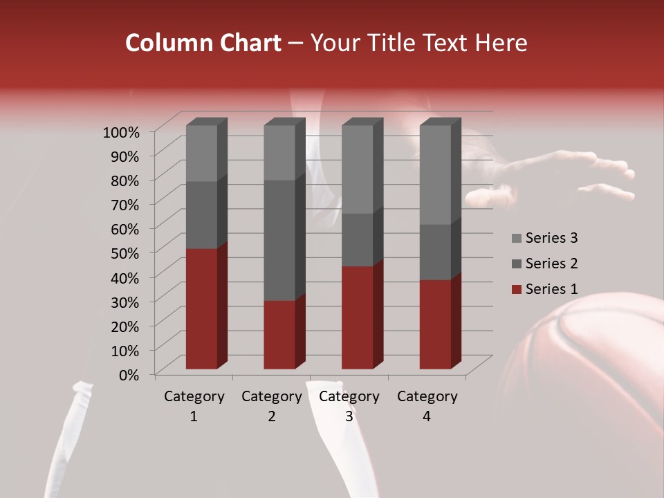 Player Basket Exercise PowerPoint Template