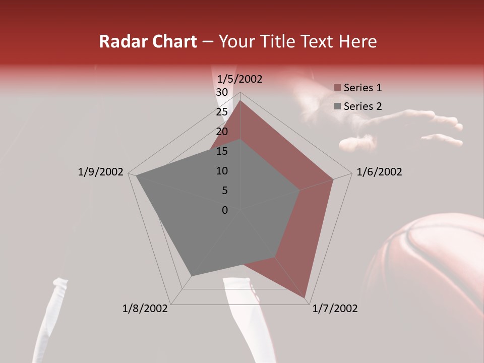 Player Basket Exercise PowerPoint Template