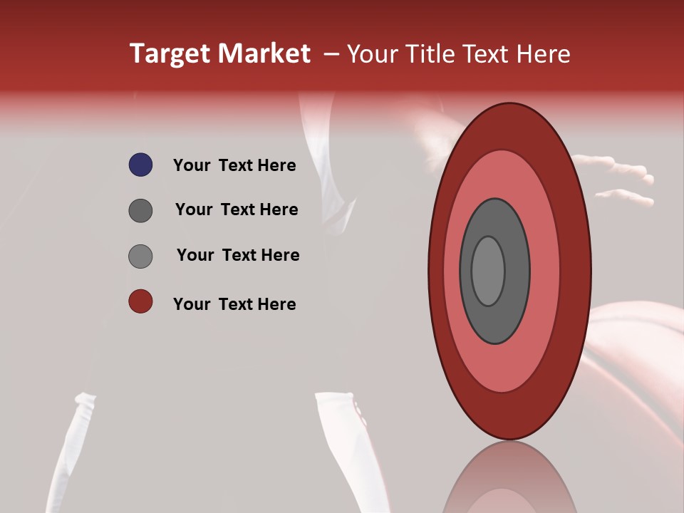 Player Basket Exercise PowerPoint Template