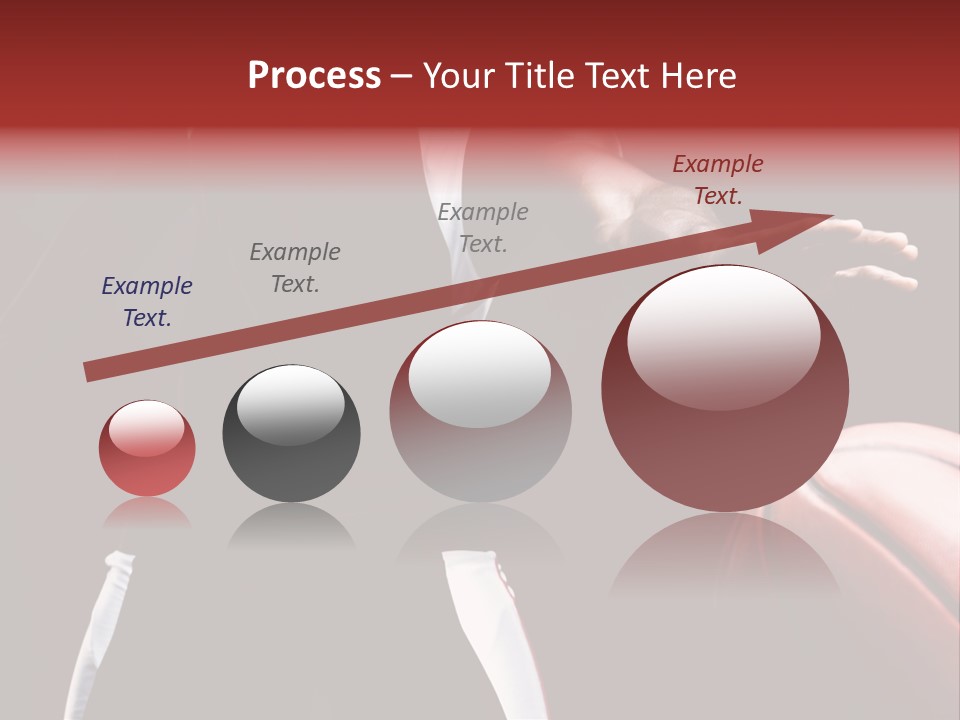 Player Basket Exercise PowerPoint Template
