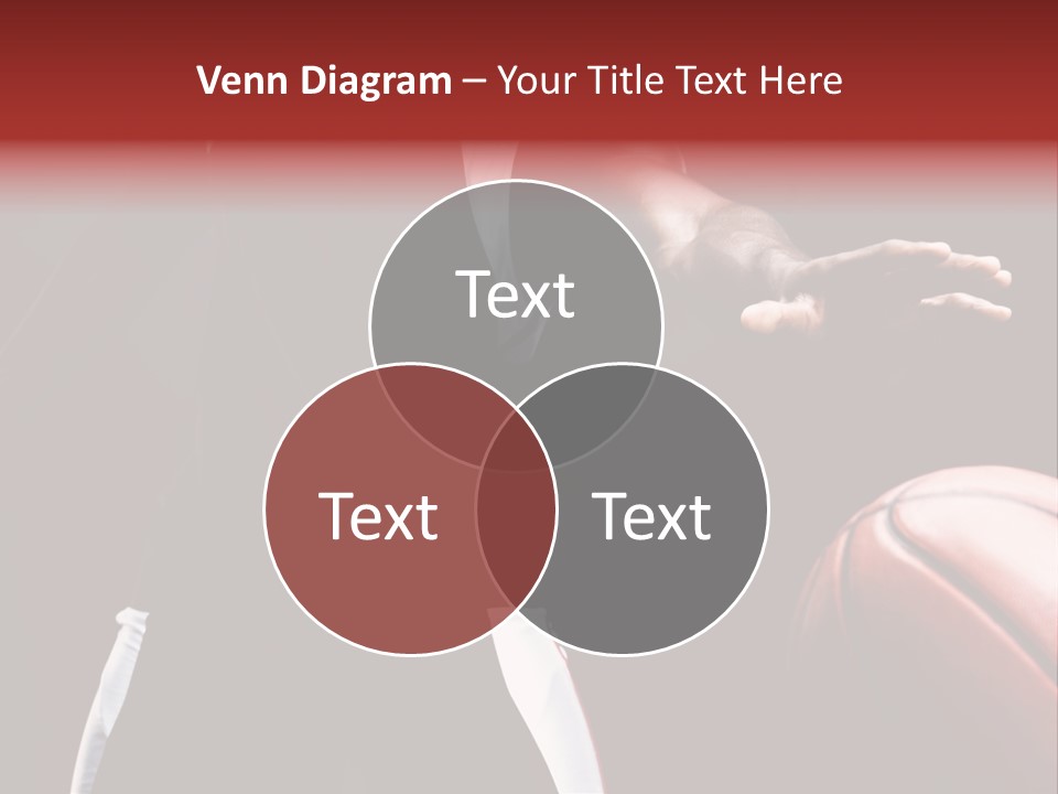 Player Basket Exercise PowerPoint Template