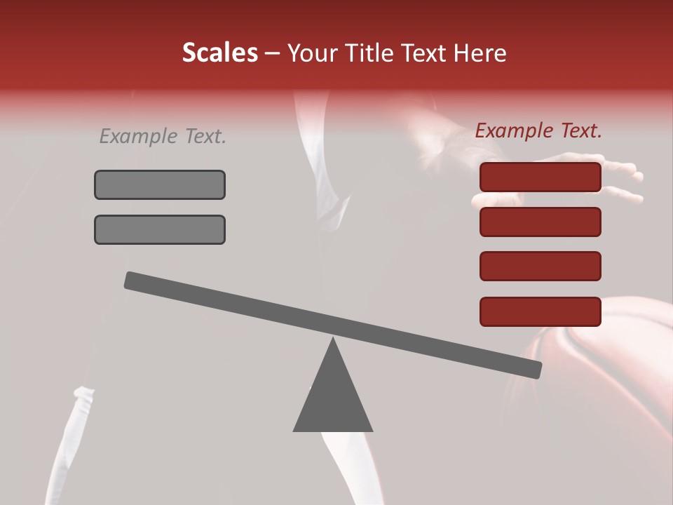 Player Basket Exercise PowerPoint Template