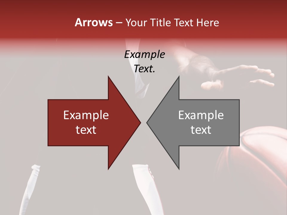 Player Basket Exercise PowerPoint Template