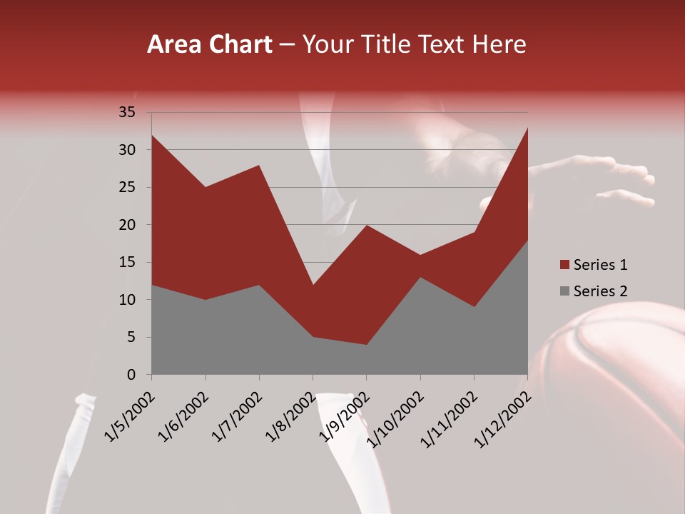 Player Basket Exercise PowerPoint Template