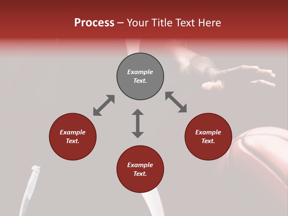 Player Basket Exercise PowerPoint Template