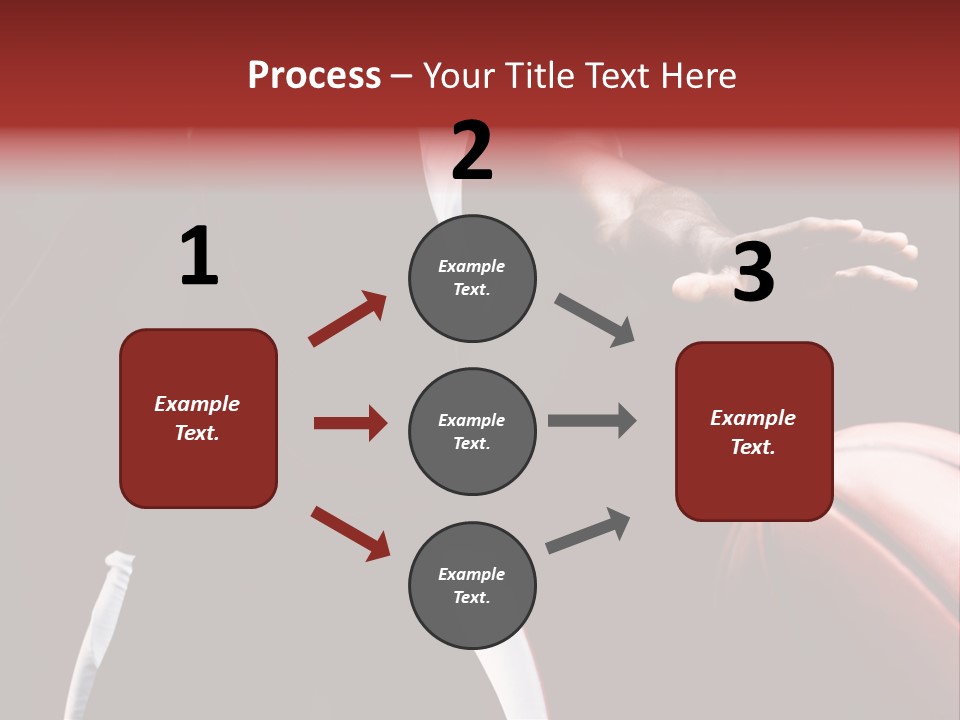 Player Basket Exercise PowerPoint Template