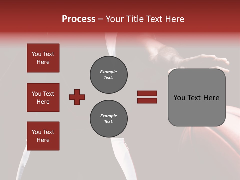 Player Basket Exercise PowerPoint Template