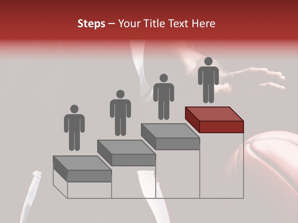 Player Basket Exercise PowerPoint Template