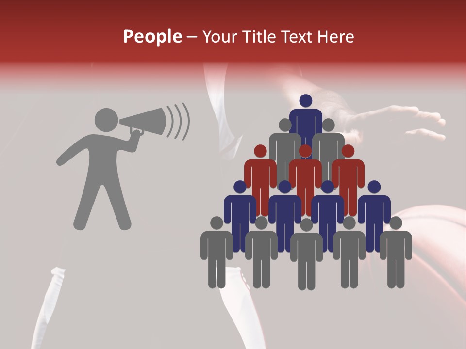 Player Basket Exercise PowerPoint Template