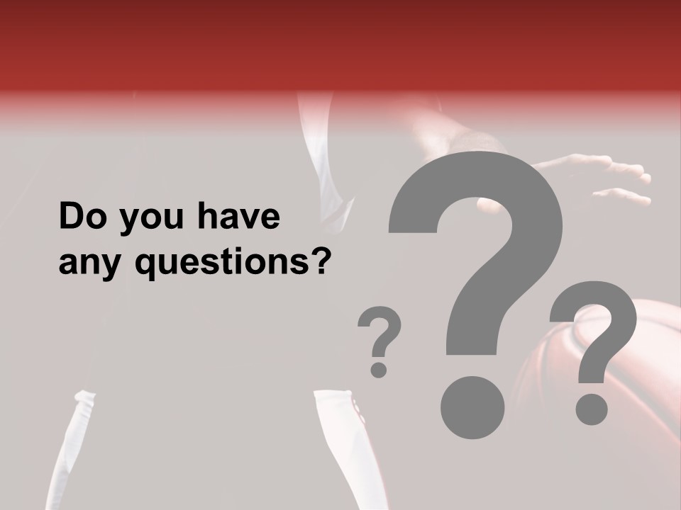 Player Basket Exercise PowerPoint Template