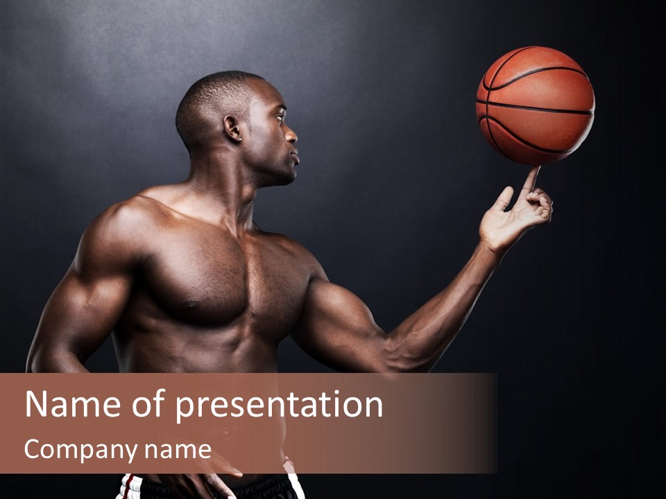 Trainer Player Active PowerPoint Template