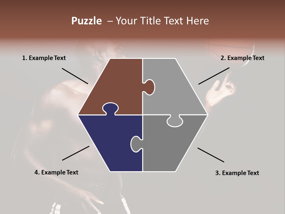 Trainer Player Active PowerPoint Template