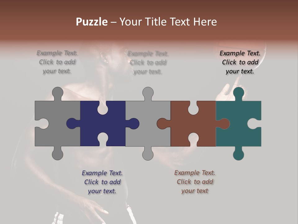 Trainer Player Active PowerPoint Template