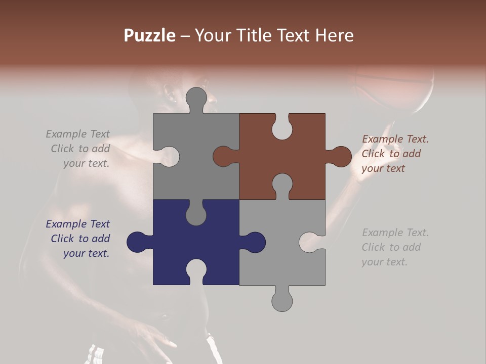 Trainer Player Active PowerPoint Template