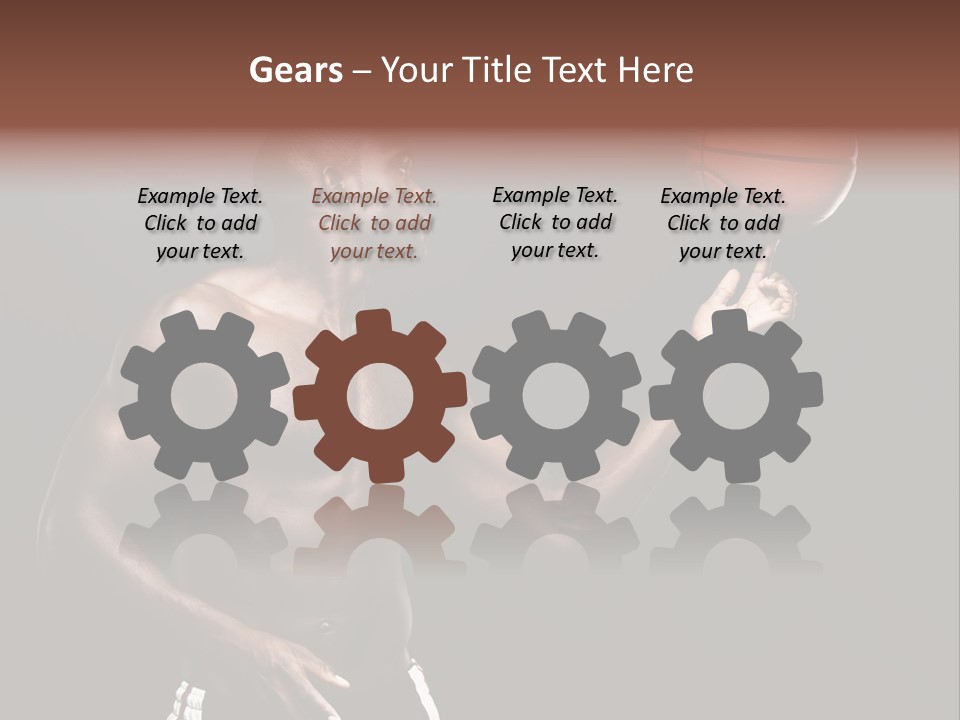 Trainer Player Active PowerPoint Template