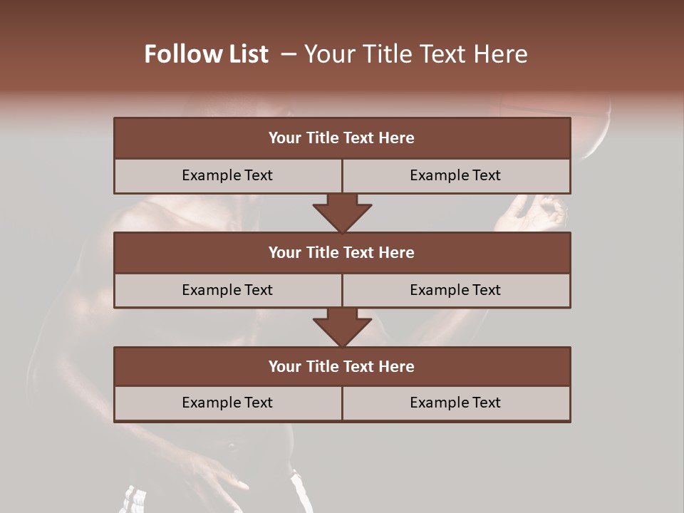 Trainer Player Active PowerPoint Template
