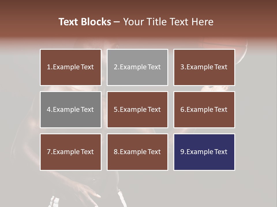 Trainer Player Active PowerPoint Template