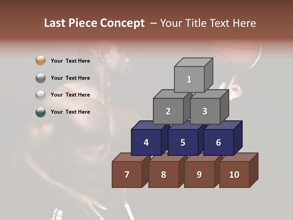 Trainer Player Active PowerPoint Template