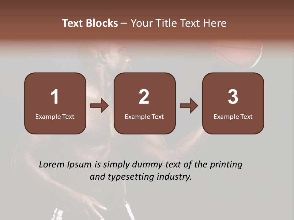 Trainer Player Active PowerPoint Template