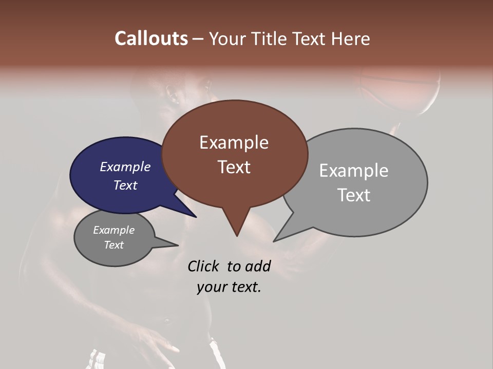 Trainer Player Active PowerPoint Template