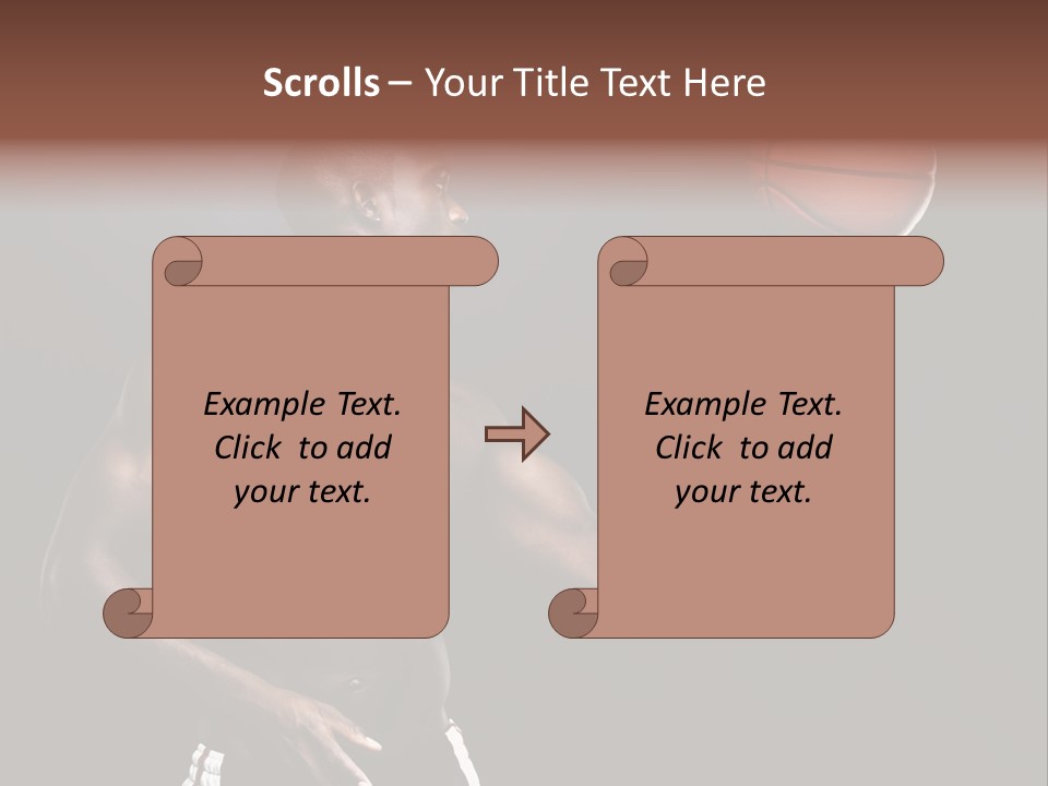 Trainer Player Active PowerPoint Template