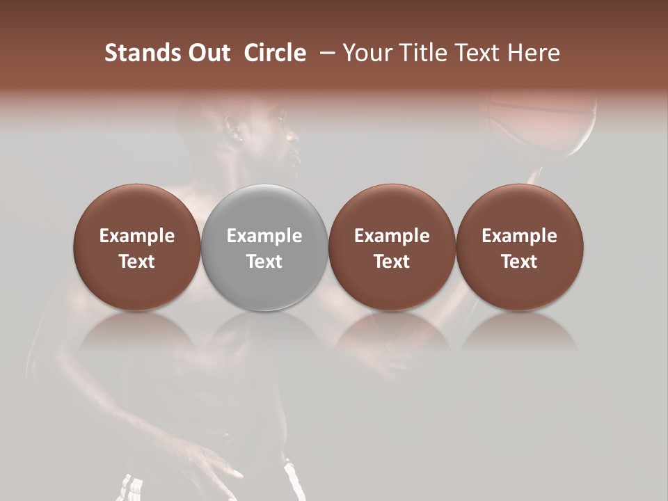 Trainer Player Active PowerPoint Template