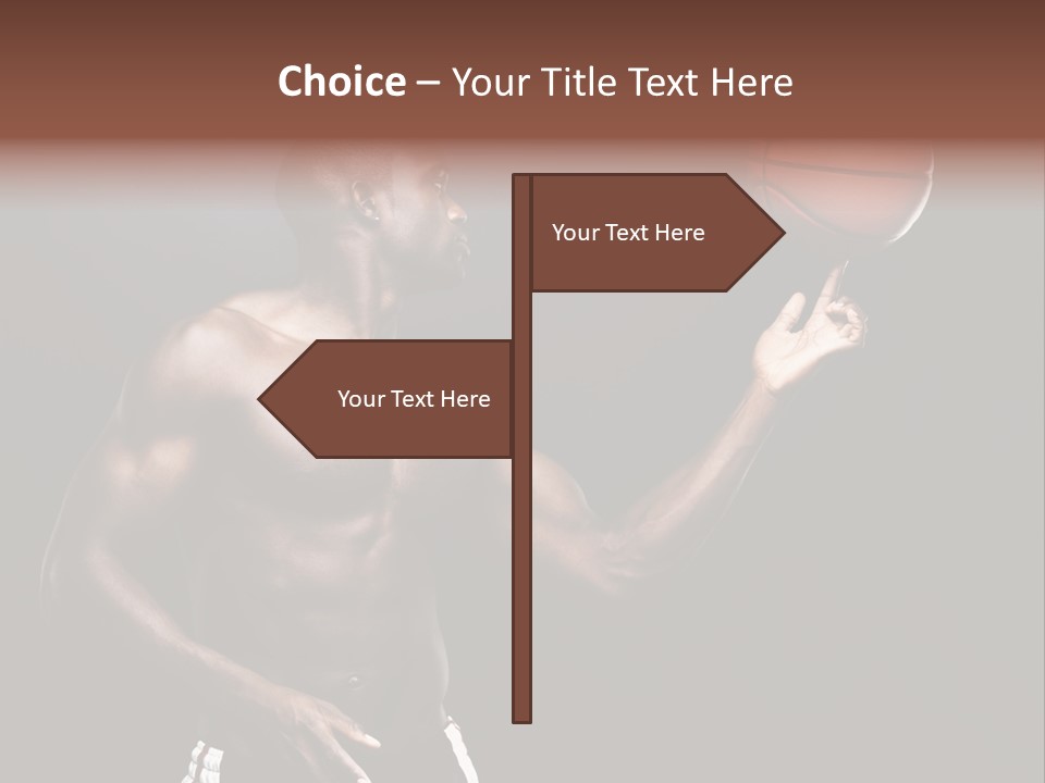 Trainer Player Active PowerPoint Template