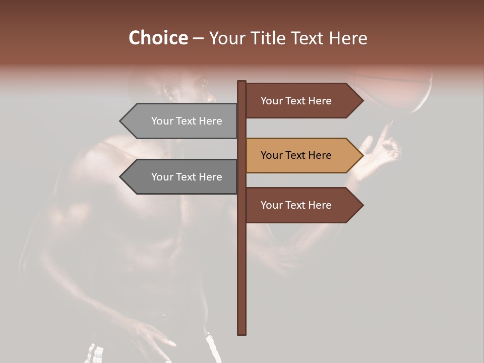 Trainer Player Active PowerPoint Template