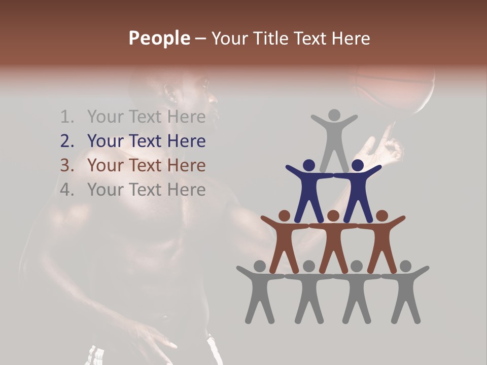 Trainer Player Active PowerPoint Template