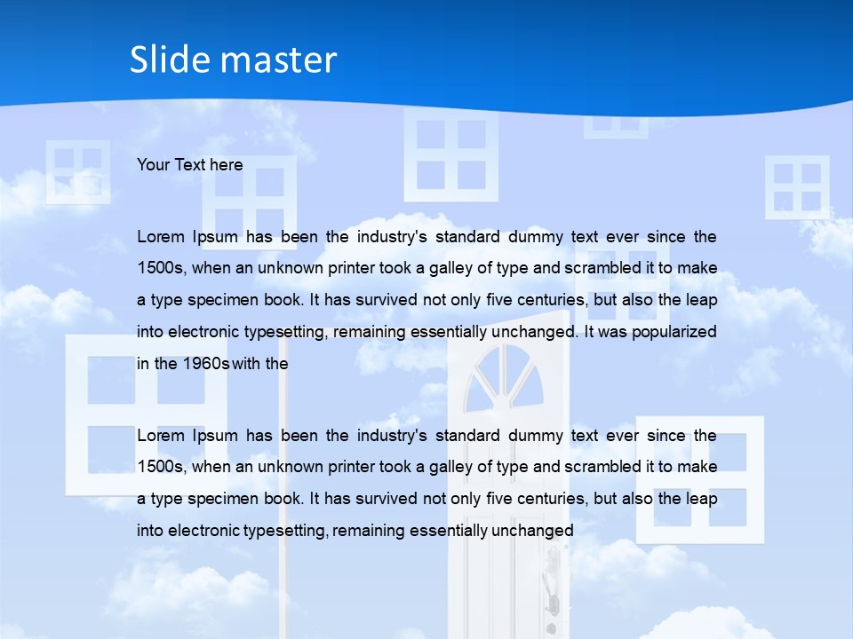 People Spinning Hand PowerPoint Template