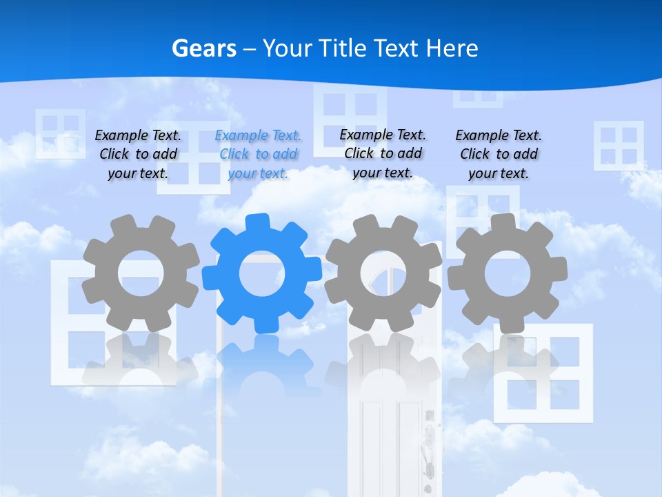 People Spinning Hand PowerPoint Template