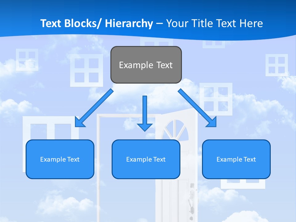 People Spinning Hand PowerPoint Template