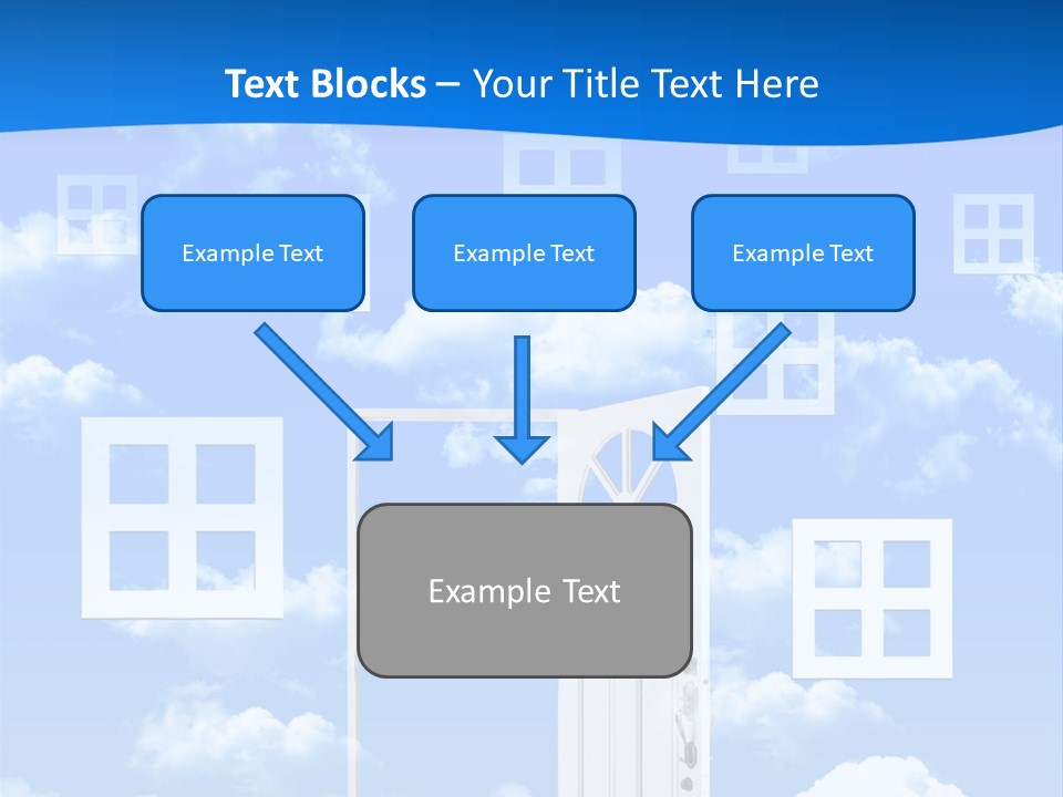 People Spinning Hand PowerPoint Template