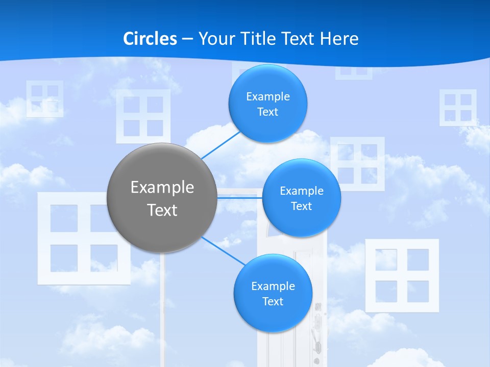 People Spinning Hand PowerPoint Template