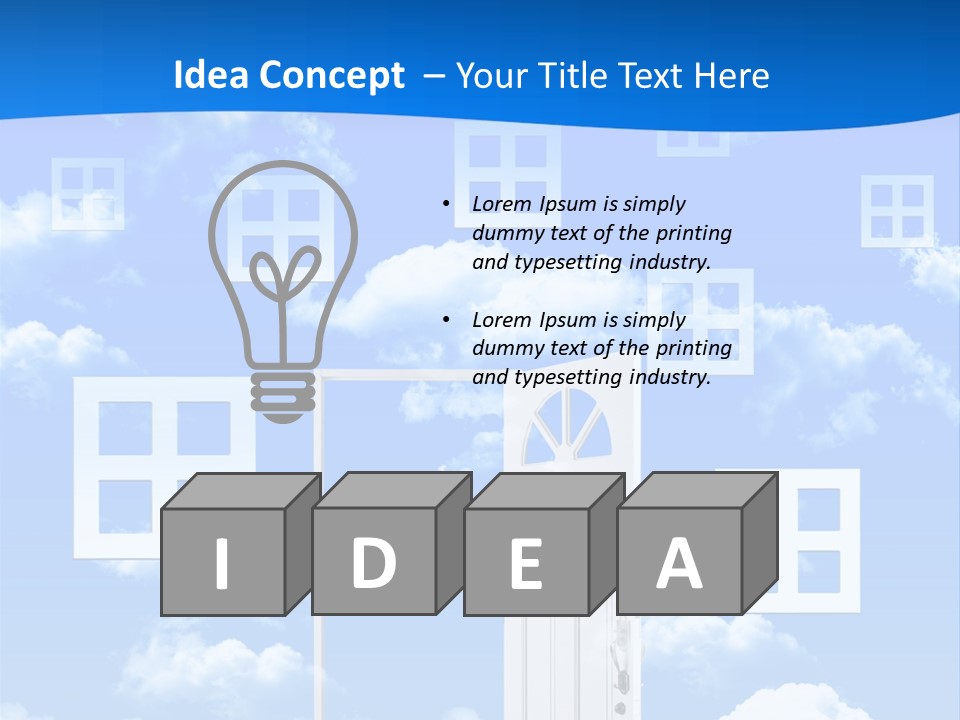 People Spinning Hand PowerPoint Template