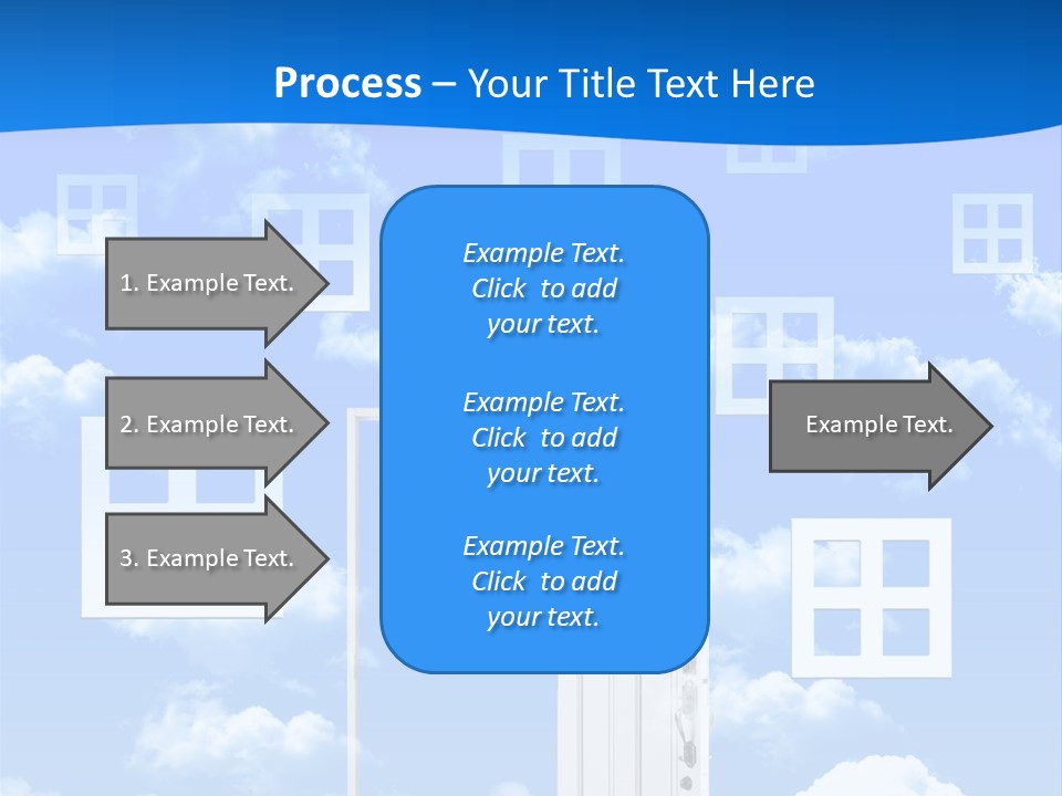 People Spinning Hand PowerPoint Template