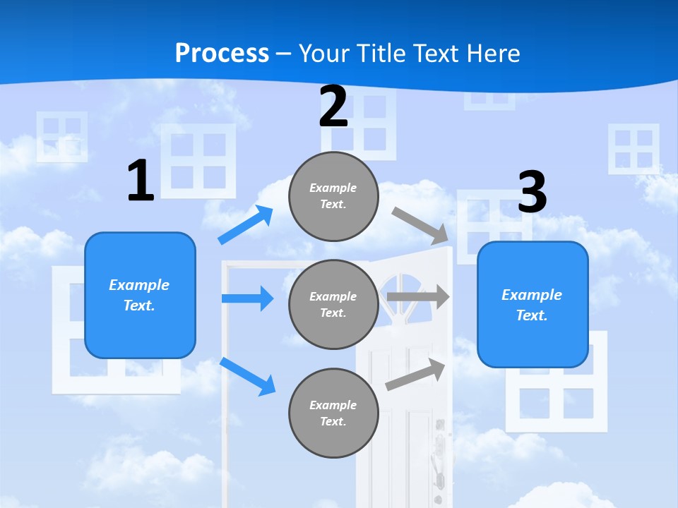 People Spinning Hand PowerPoint Template
