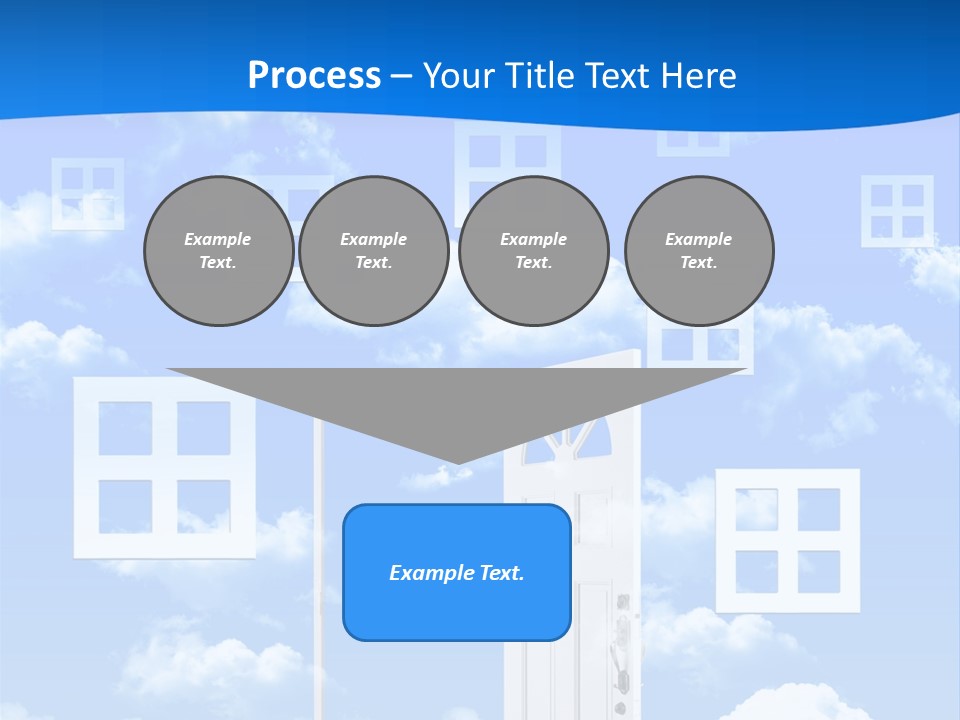 People Spinning Hand PowerPoint Template