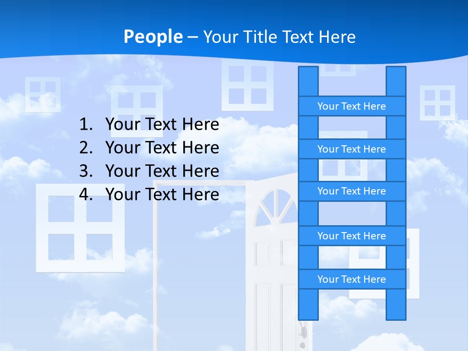 People Spinning Hand PowerPoint Template