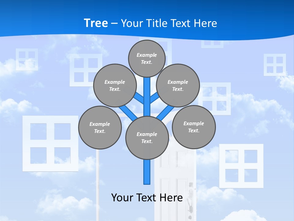 People Spinning Hand PowerPoint Template