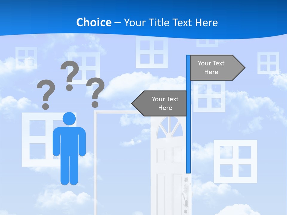 People Spinning Hand PowerPoint Template