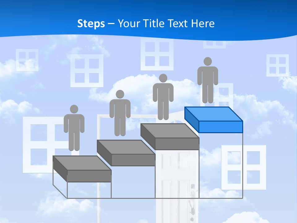 People Spinning Hand PowerPoint Template