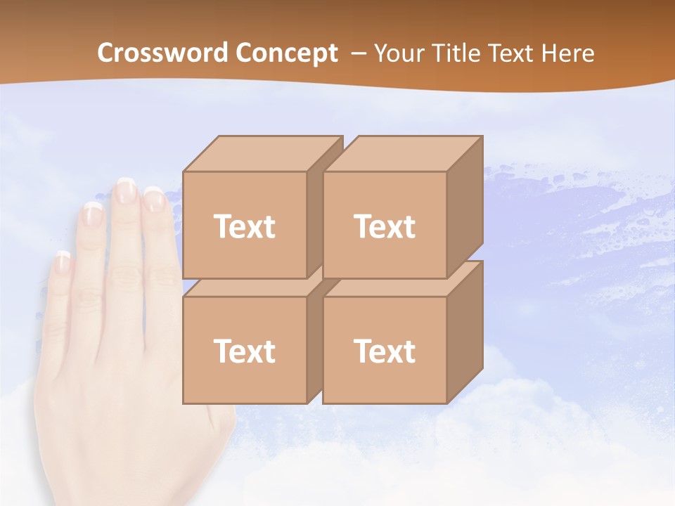 Sport Confident Exercise PowerPoint Template