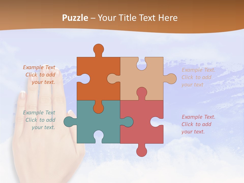 Sport Confident Exercise PowerPoint Template