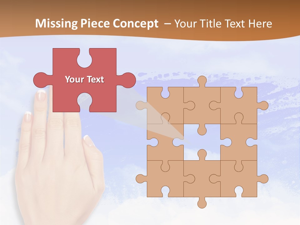 Sport Confident Exercise PowerPoint Template