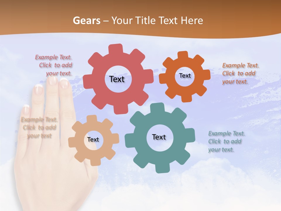 Sport Confident Exercise PowerPoint Template