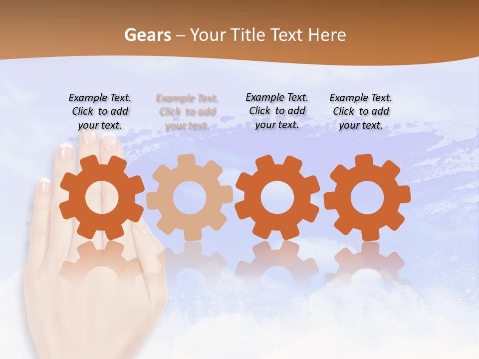 Sport Confident Exercise PowerPoint Template