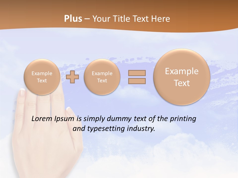 Sport Confident Exercise PowerPoint Template